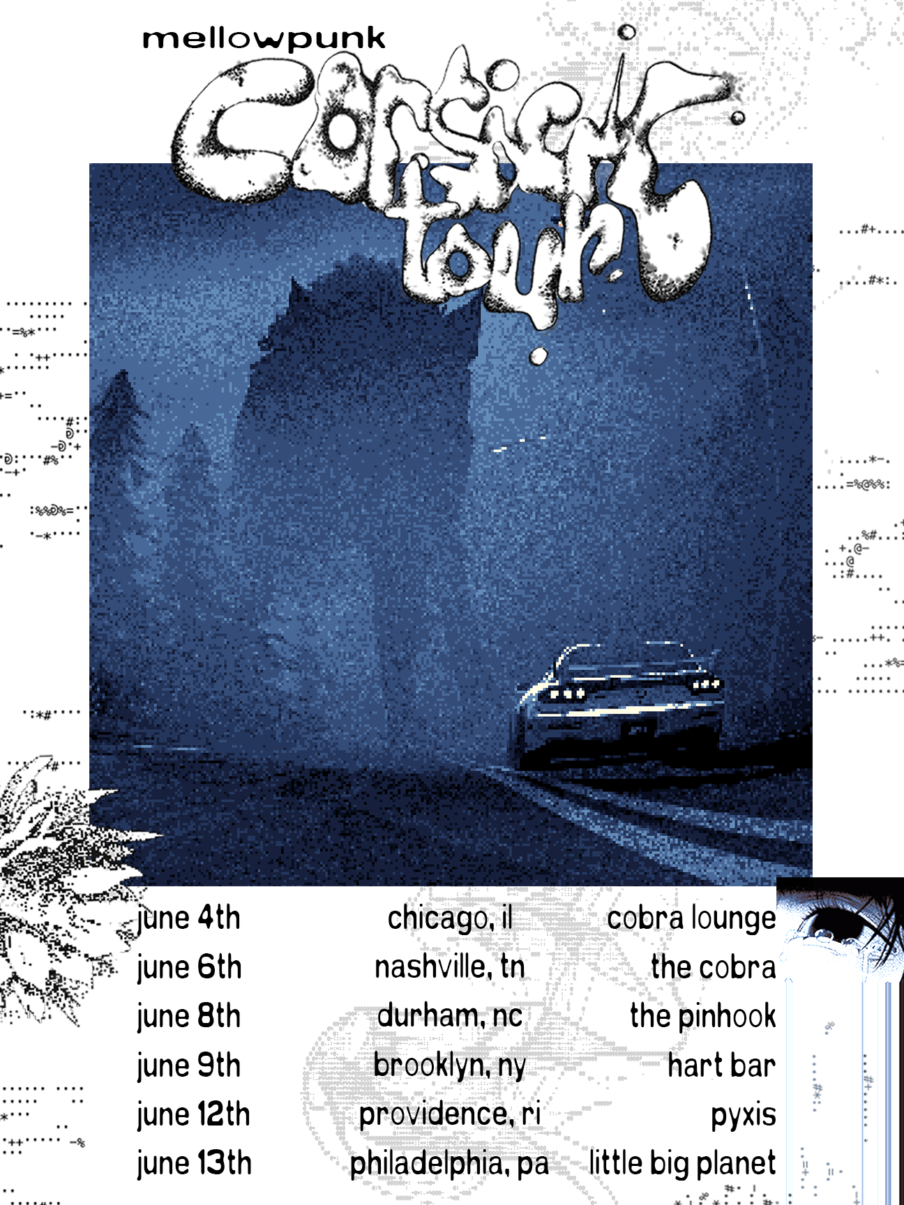 Carsick Tour Poster